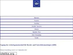 Sites similar to abd-tagung.de