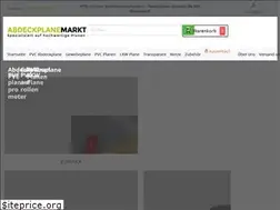 Sites similar to abdeckplanemarkt.de