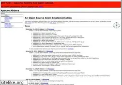 Sites similar to abdera.apache.org