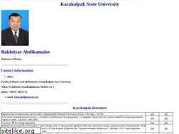 Sites similar to abdikamalov.narod.ru