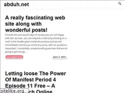 Sites similar to abduh.net