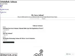 Sites similar to abdullahadnan.id