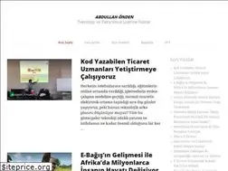 Sites similar to abdullahonden.com