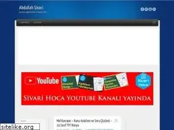 Sites similar to abdullahsivari.com