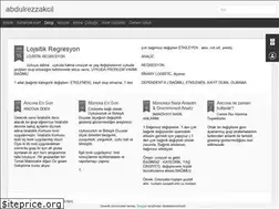 Sites similar to abdulrezzakcil.blogspot.com