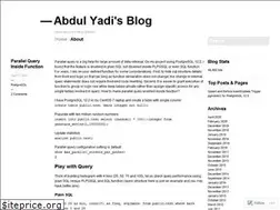 Sites similar to abdulyadi.wordpress.com