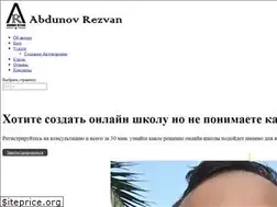 Sites similar to abdunovrezvan.com