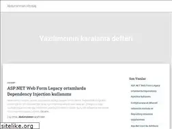 Sites similar to abdurrahmanaltintas.com