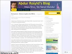 Sites similar to abdurrosyid.wordpress.com