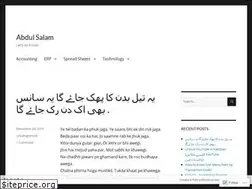 Sites similar to abdusalam.wordpress.com