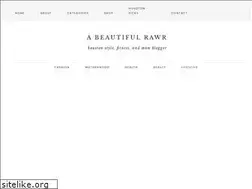 Sites similar to abeautifulrawr.com