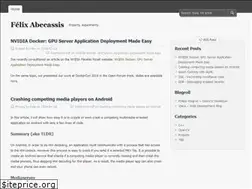 Sites similar to abecassis.me