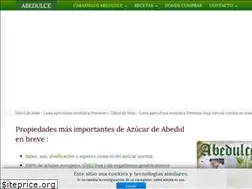 Sites similar to abedulce.es