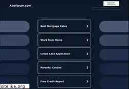 Sites similar to abeforum.com