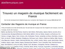Sites similar to abeillemusique.com