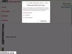Sites similar to abel-elektrotechnik.de