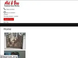 Sites similar to abelandbrotherscustomiron.com