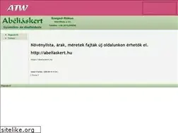 Sites similar to abeliaskert.atw.hu