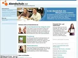 Sites similar to abendschule.net