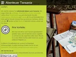Sites similar to abenteuer-tansania.de