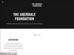 Sites similar to aberdalefoundation.org