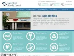 Sites similar to aberdeenfamilydental.com