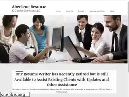 Sites similar to aberleneresume.com