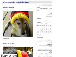 Sites similar to aberverafichtdasnicht.antville.org
