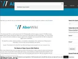 Sites similar to aberwiki.org