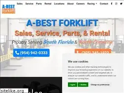 Sites similar to abestforklift.net