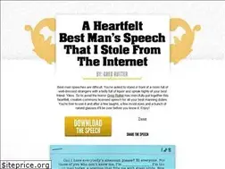 Sites similar to abestmanspeech.com