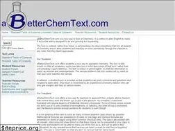Sites similar to abetterchemtext.com
