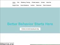 Sites similar to abettercompaniondogtraining.com
