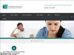 Sites similar to abetterdivorce.com