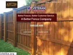 Sites similar to abetterfencecompany.com