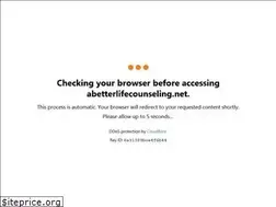 Sites similar to abetterlifecounseling.net