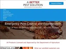 Sites similar to abetterpestsolution.com