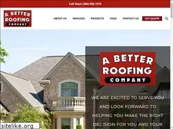 Sites similar to abetterroofing.com