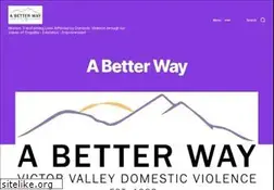 Sites similar to abetterwaydomesticviolence.org