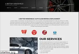 Sites similar to abetterwindshield.com