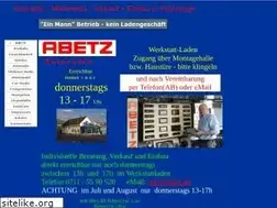 Sites similar to abetz.de
