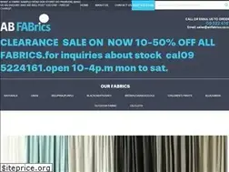 Sites similar to abfabrics.co.nz
