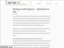 Sites similar to abfabseo.com