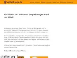 Sites similar to abfall-info.de