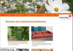 Sites similar to abfall-kreis-tuebingen.de