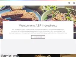 Sites similar to abfingredients.com