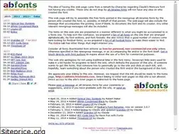 Sites similar to abfonts.freehostia.com