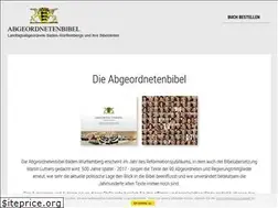Sites similar to abgeordnetenbibel.de