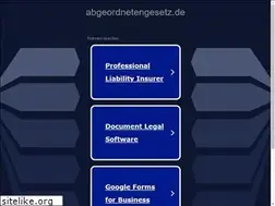 Sites similar to abgeordnetengesetz.de