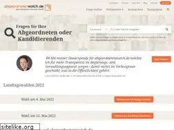 Sites similar to abgeordnetenwatch.de